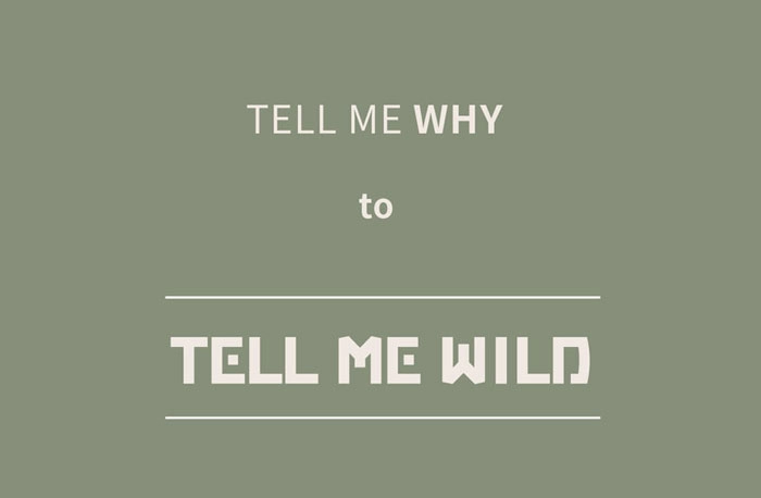 TELL ME WILD