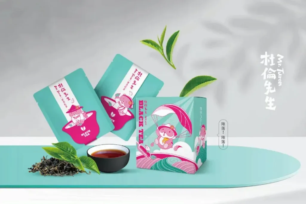 存在設計打造的成功品牌設計：杜倫先生 Mr. Turon｜翱翔茶田