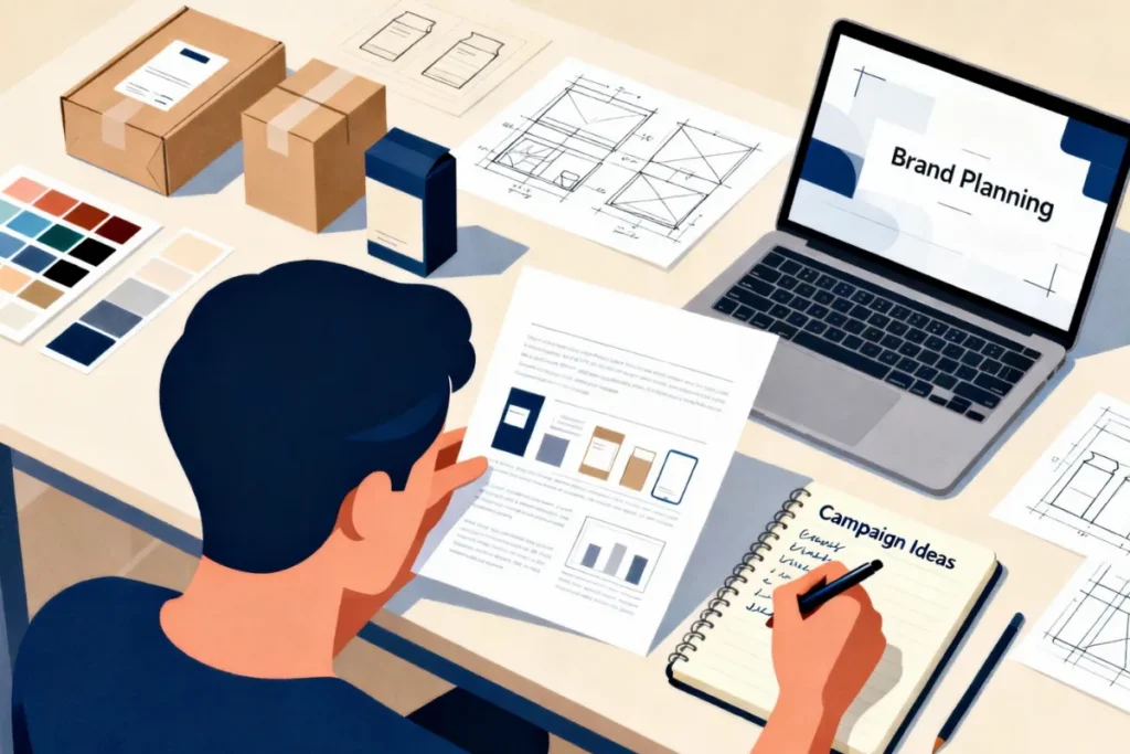 如何製作自己的品牌企劃？從小規模開始，也能有清楚的方向